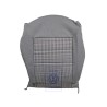 VW Original Lehnenbezug (Stoff) Schwarz/Silber - 155881805AKWL5