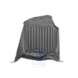 VW Original Lehnenbezug (Leder/Kunstleder) Schwarz - 155885805BD1BX