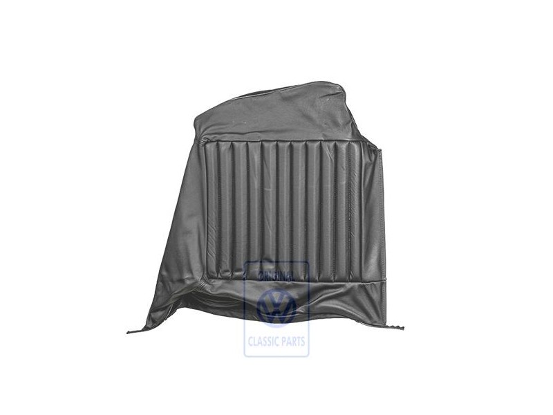 VW Original Lehnenbezug (Leder/Kunstleder) Schwarz - 155885805BD1BX