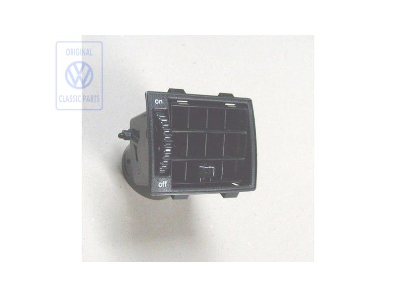 VW Original Luftdüse Satinschwarz - 155819701A 01C