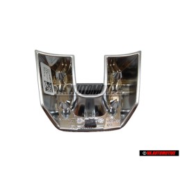 VW Original GTI Schriftzug Emblem Logo für Lenkrad Aluminium - 5K0419685P UTF