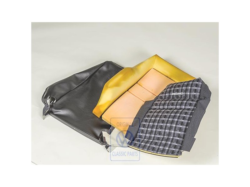 VW Original Lehnenbezug (Stoff) Schwarz - 155881770A AZK