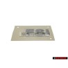 VW Original FSI Hinten Schriftzug Emblem Logo Chrom - 1J0853675L 739