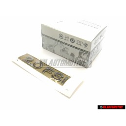 VW Original 2.0 FSI Hinten Schriftzug Emblem Logo Chrom - 3C0853675A 739