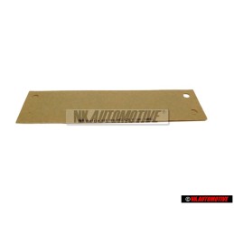 VW Original 2.0 TDI Hinten Schriftzug Emblem Logo Chrom Rot - 3C0853675F GQF