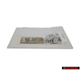 VW Original 2.0 TDI Hinten Schriftzug Emblem Logo Chrom Rot - 3C0853675F GQF