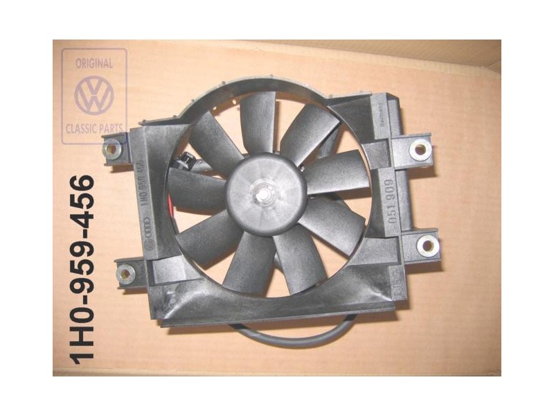 VW Original Kühlerlüfter Mit Lüfter- Ring - 1H0959456