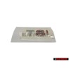 VW Original TSI Hinten Schriftzug Emblem Logo Chrom Rot - 1K5853675J GQF