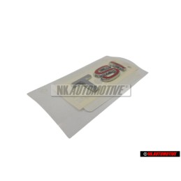 VW Original TSI Hinten Schriftzug Emblem Logo Chrom Rot - 1K5853675J GQF