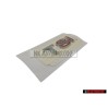 VW Original TSI Hinten Schriftzug Emblem Logo Chrom Rot - 1K5853675J GQF