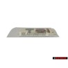 VW Original TSI Hinten Schriftzug Emblem Logo Chrom Rot - 1K5853675J GQF