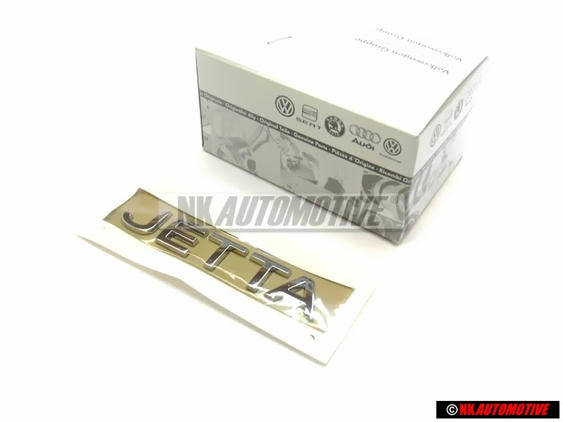 VW Original JETTA Hinten Schriftzug Emblem Logo Chrom - 1K5853687 739