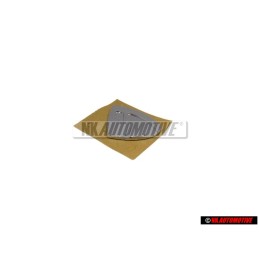 VW Original INDIVIDUAL Seite Schriftzug Emblem Logo Chrom - 1K0853688 739