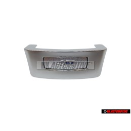 VW Original R32 Schriftzug Emblem Logo für Lenkrad Aluminium - 1K0419685 3Q7