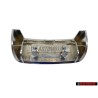 VW Original R32 Schriftzug Emblem Logo für Lenkrad Aluminium - 1K0419685 3Q7