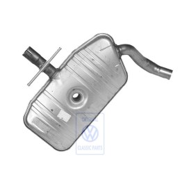 VW Original Mittelschalldämpfer - 1H0253409G