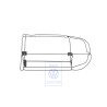 VW Original Hintersitzrahmen - 1H0885306A