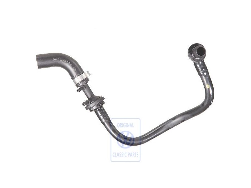 VW Original Unterdruckrohr Mit Rück- Schlagventil - 1H1614041B