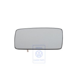 VW Original Spiegelglas (Konvex) Mit Trägerplatte - 1H1857521D