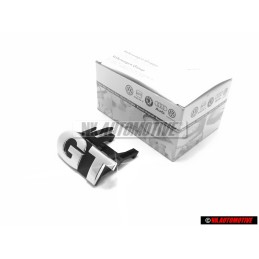 VW Original GT Vorne Kühlergrill Emblem Schriftzug Chrom - 6Q0853679D 739
