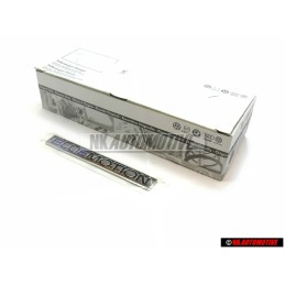 VW Original BLUE MOTION Hinten Schriftzug Emblem Logo Chrom - 6Q0853675R WWS