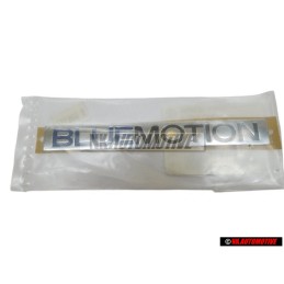 VW Original BLUE MOTION Hinten Schriftzug Emblem Logo Chrom - 6Q0853675R WWS