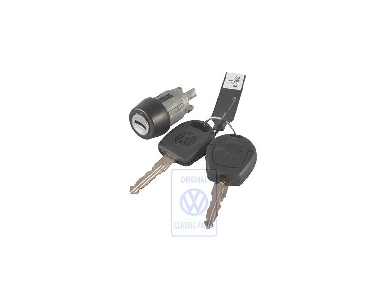 VW Original Schliesszylinder Für Zünd- Anlassschalter - 3B0905855A