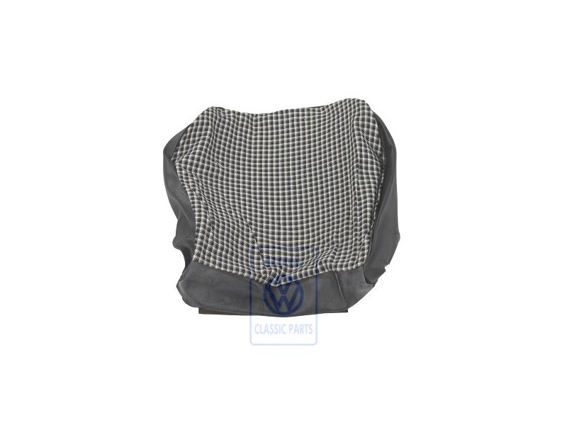 VW Original Sitzbezug (Stoff) Schwarz/Weiss - 171881405AJDW4