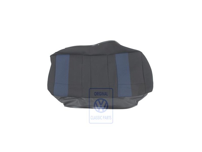 VW Original Sitzbezug (Stoff) Schwarz/Blau - 1H0885405CJFGZ