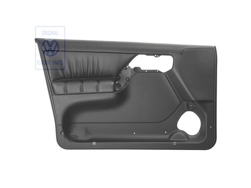 VW Original Türverkleidung (Leder/Kunstleder) Schwarz - 1H4867011BJCNN