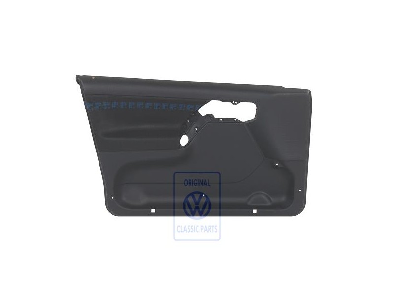 VW Original Türverkleidung (Stoff) Schwarz/Blau - 1H4867011BKELZ