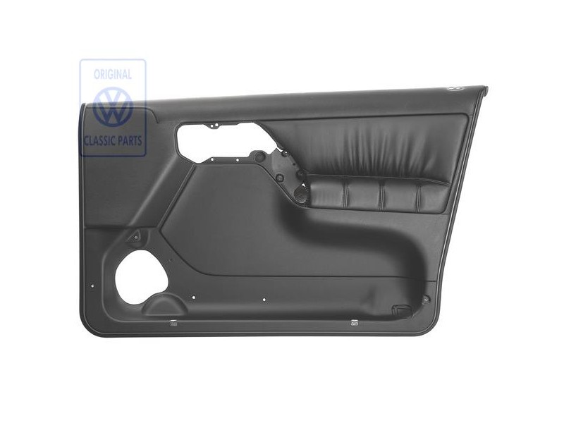 VW Original Türverkleidung (Leder/Kunstleder) Schwarz - 1H4867012BGCNN