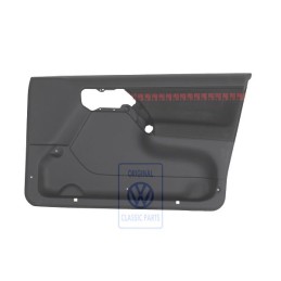 VW Original Türverkleidung (Stoff) Schwarz/Rot - 1H4867012BHENB