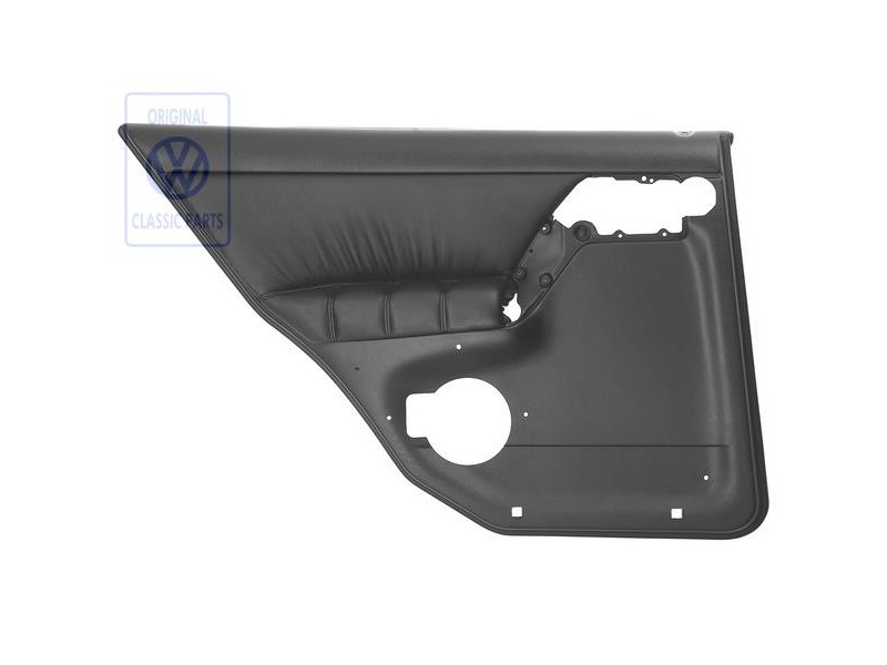 VW Original Türverkleidung (Leder/Kunstleder) Schwarz - 1H4867211CKCNN