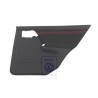 VW Original Türverkleidung (Stoff) Schwarz/Rot - 1H4867212BDECZ