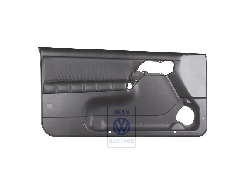 VW Original Türverkleidung (Leder/Kunstleder) Schwarz - 1H3867011ANCNN