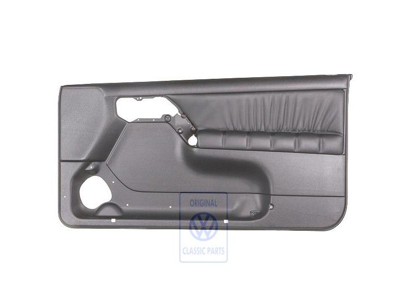VW Original Türverkleidung (Leder/Kunstleder) Schwarz - 1H3867012ANCNN