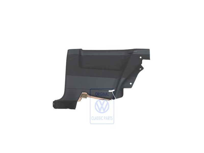 VW Original Seitenverkleidung (Stoff) Schwarz - 1H3867044BJBKA