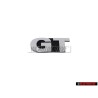 VW Original GT Vorne Kühlergrill Emblem Schriftzug Chrom - 6X0853679A PWV