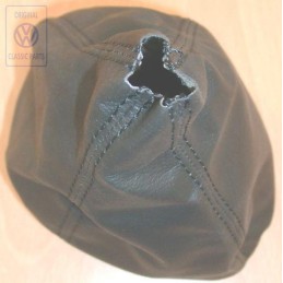 VW Original Schalthebelverkleidung (Kunstleder) Schwarz - 1H0711115C C22