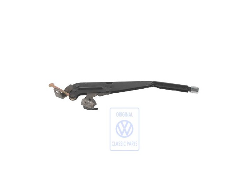 VW Original Handbremshebel Silber/Schwarz - 1H0711303E 3ZS