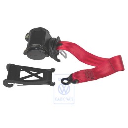VW Original Dreipunkt-Sicherheitsgurt Flashrot - 1H4857805A 1NQ