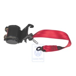 VW Original Dreipunkt-Sicherheitsgurt Flashrot - 1H4857806A 1NQ