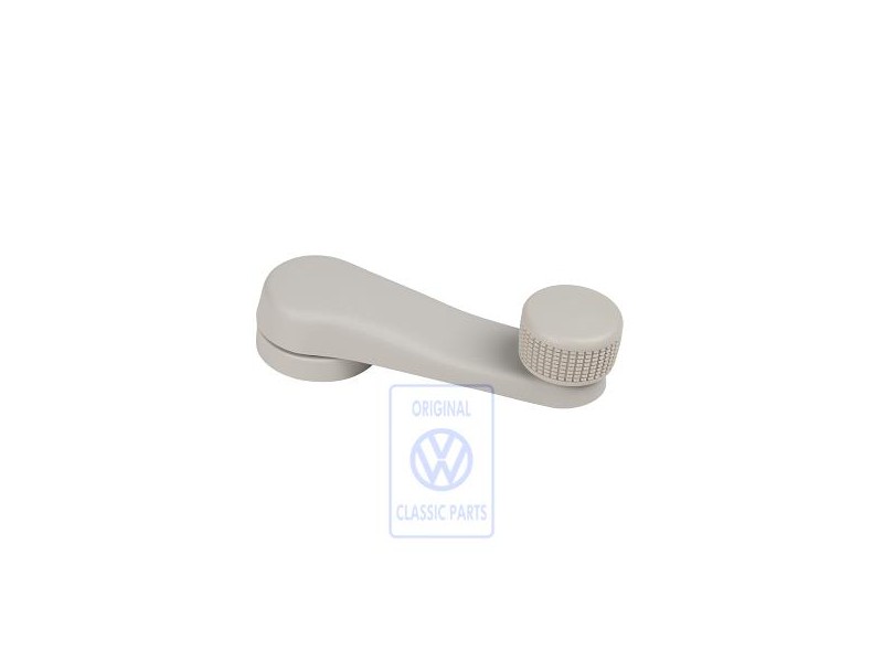 VW Original Fensterkurbel Kieselgrau - 1H0837581D Y01