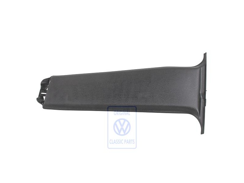 VW Original B-Säulen-Verkleidung Satinschwarz - 1H4867297B B41