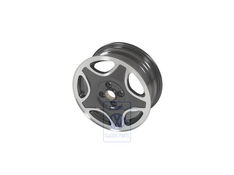VW Original Aluminiumfelge Dolomitgrau-Metallic - 1H0601025E V7U