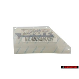 VW Original Folienschriftzug Schwarz/Multicolor - 1H6853431A V05
