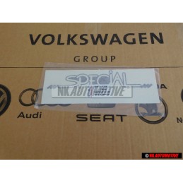 VW Original Folienschriftzug Diamantsilber - 1H6853431K 9ZD