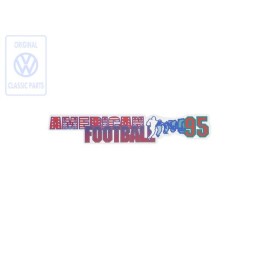 VW Original Folienschriftzug Rot/Blau/Türkis - 1H6853431R 1ME