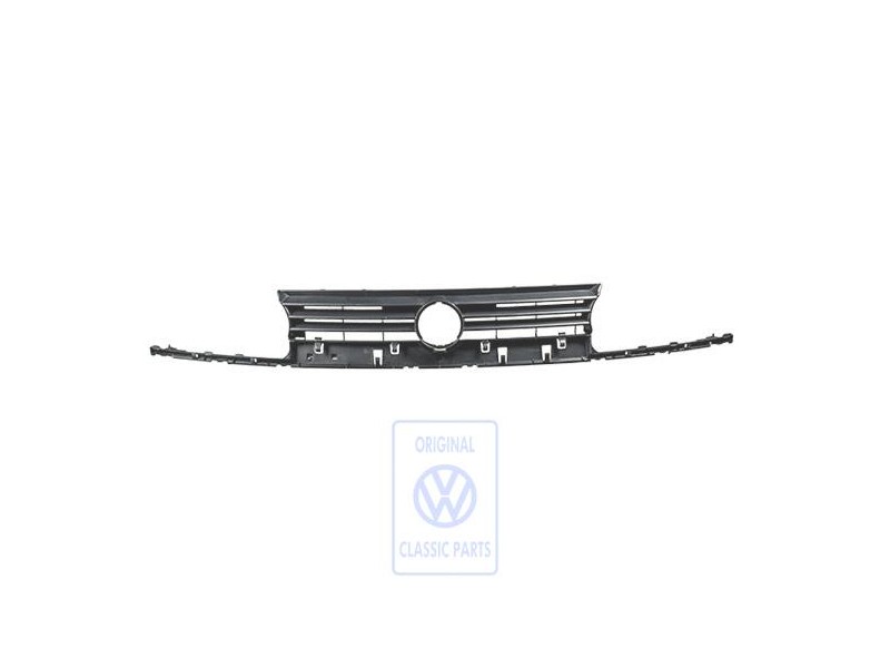 VW Original Kühlergrill Satinschwarz - 1H6853653C 01C
